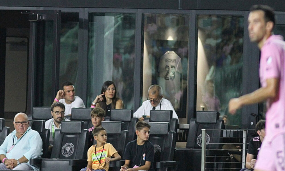 Lionel Scaloni Fue A Ver A Messi A Miami