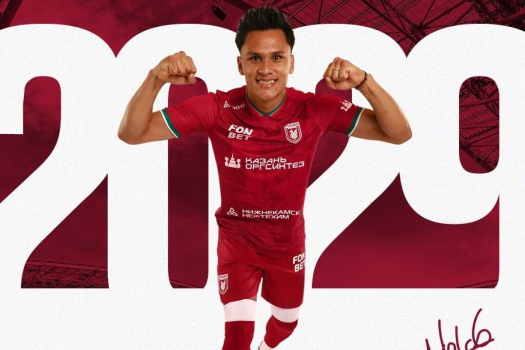 Denil Maldonado luce los colores del Rubin Kazán